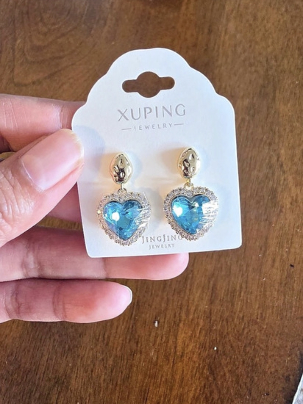 Aretes De Corazรณn Oro Laminado 14k